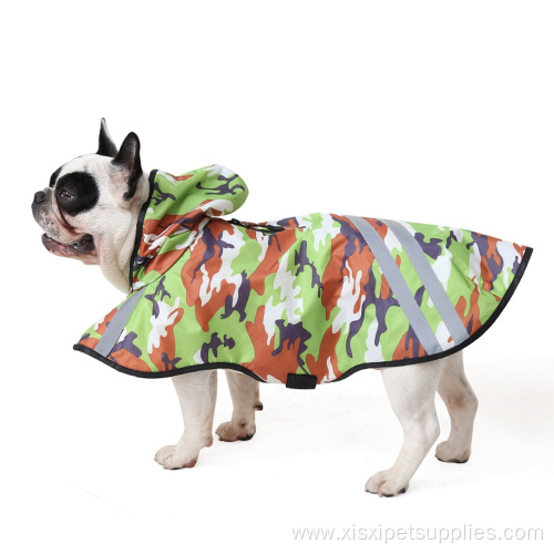 Waterproof PU Pet Dog Rain Coat Poncho